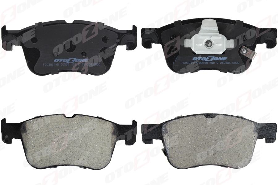 OTOZONE ÖN BALATA FOCUS IV 2018 > KUGA 2019 > PUMA 2020 > OEM: JX612K021AED- KTJX612K021AED-220914 - OTOZONE FDO3031-R kodlu oto yedek parça görseli