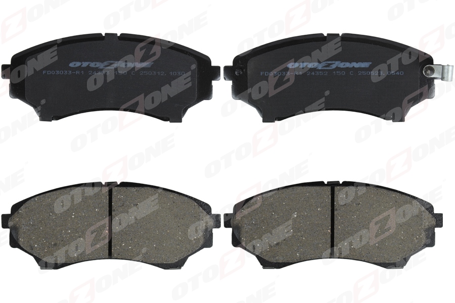 OTOZONE ON FREN BALATASI MAZDA 4 4 B 2500 RANGER 02>06 2.5TD / 3.0TD 06>12 OEM: UMY13328ZA-3M352001AA-WVA24353 - OTOZONE FDO3033-R1 kodlu oto yedek parça görseli