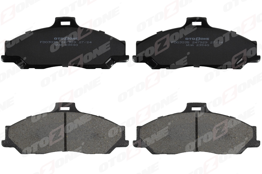 OTOZONE ÖN BALATA RANGER 2.5 D TD 4X4 99 3.0 TDCİ 05 MAZDA B SERİSİ 2.5 D TD 98 GDB3353 OEM: 2M342001FA-UJY63323Z-UJY63328Z - OTOZONE FDO3035 kodlu oto yedek parça görseli