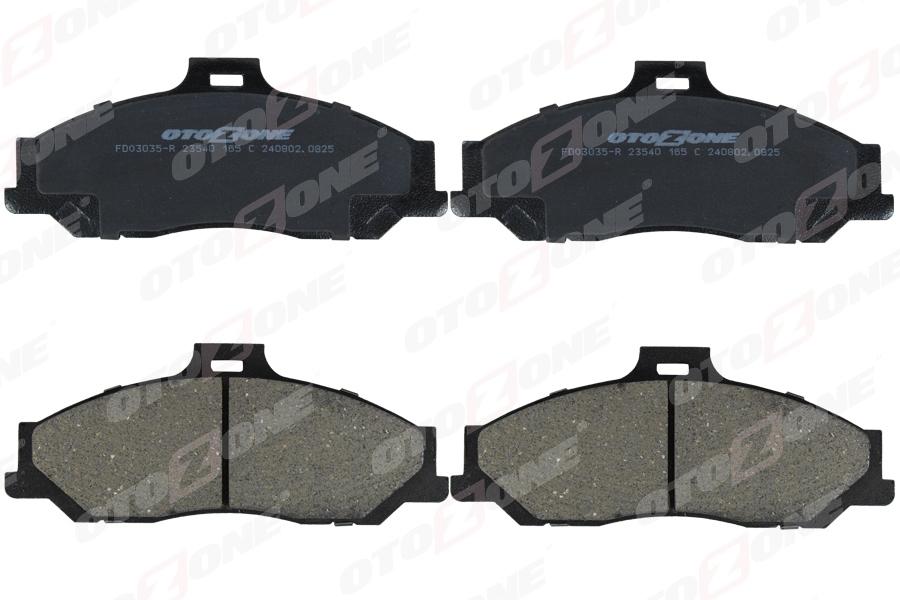 OTOZONE ÖN BALATA RANGER 2.5 D TD 4X4 99 3.0 TDCİ 05 MAZDA B SERİSİ 2.5 D TD 98 GDB3353 OEM: 2M342001FA-UJY63323Z-UJY63328Z - OTOZONE FDO3035-R kodlu oto yedek parça görseli