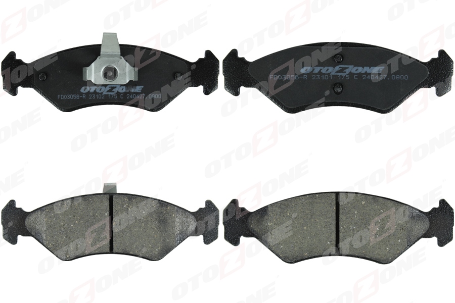 OTOZONE ÖN BALATA FIESTA1.0 1.3 1.4 1.8 D 95 FORD KA 1.0 1.3 96 MAZDA 121 96 OEM: 96FB2K021AA-98FB2K021AA-1064762 - OTOZONE FDO3056-R kodlu oto yedek parça görseli
