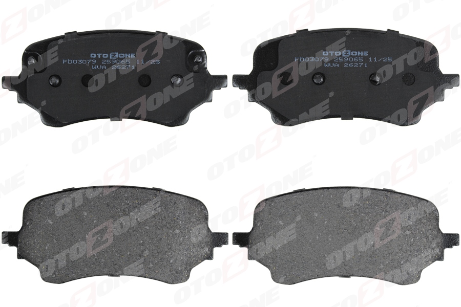 OTOZONE ÖN FREN BALATASI PUMA 09-2019 OEM: 2413372-2425653-KTL1TC2K021AC - OTOZONE FDO3079 kodlu oto yedek parça görseli