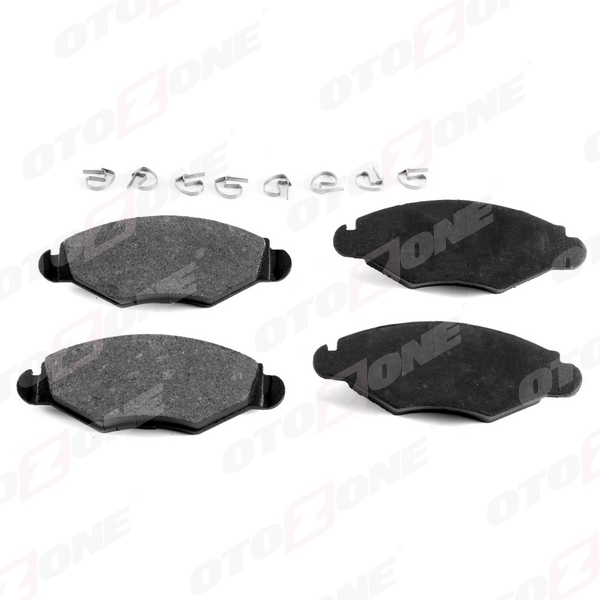 OTOZONE ÖN FREN BALATASI PEUGEOT P206 1.4 1.6 09/98 P306 1.4 1.6 5/93 OEM: 4254.94-421.91-4253.20-WVA23205 - OTOZONE FDO4013-R kodlu oto yedek parça görseli