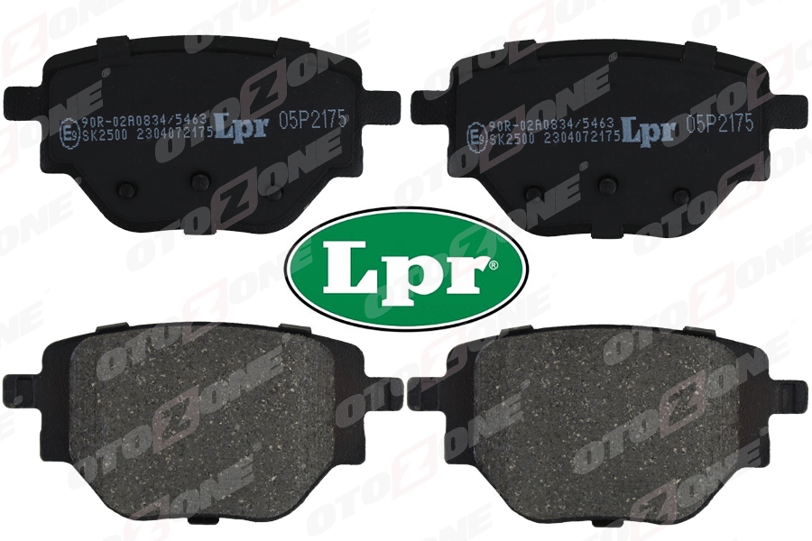 OTOZONE ARKA FREN BALATASI CORSA F 19 C4 20 2008 19 208 19 249 mm OEM: 1681449980-1664737180 - OTOZONE FDO4027 kodlu oto yedek parça görseli