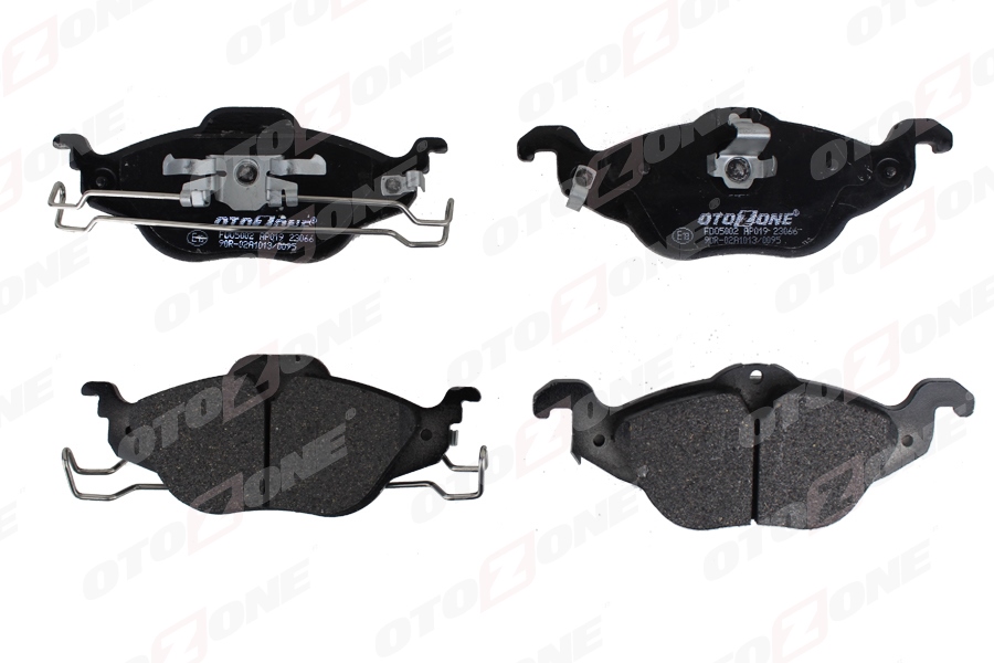 OTOZONE ÖN FREN BALATASI ASTRA G 1.2-1.4-1.6-1.7D-1.8-2.0D 98-05 ZAFIRA 1.8-2.0D 16V 98-05 OEM: 1605034-9195144-1605070-1605091 - OTOZONE FDO5002 kodlu oto yedek parça görseli
