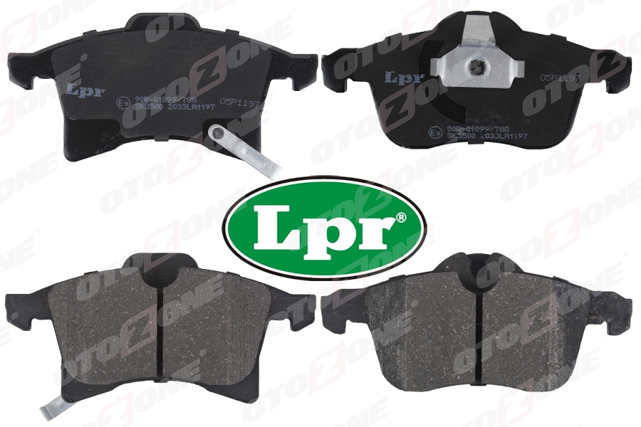 OTOZONE ÖN BALATA ASTRA H 04 MERIVA 03 ZAFIRA 05 CORSA C D 03 COMBO 04 1605992-93176115-1605080-1605998 OEM: 1605992-93176115-1605080-1605998 - OTOZONE FDO5003-1 kodlu oto yedek parça görseli