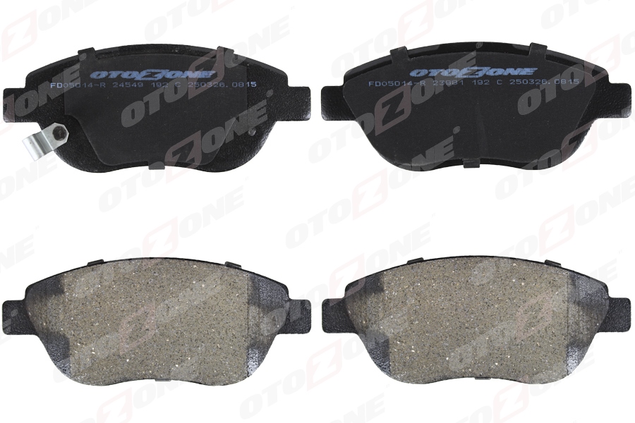 OTOZONE ÖN BALATA CORSA D BÜYÜK TİP 1.3 CDTI 07/06 FIAT 500L 12 0.9T 1.4 1.3D MTJ 1.6D MTJ OEM: 93189816-77366534-77366481 - OTOZONE FDO5014-R kodlu oto yedek parça görseli