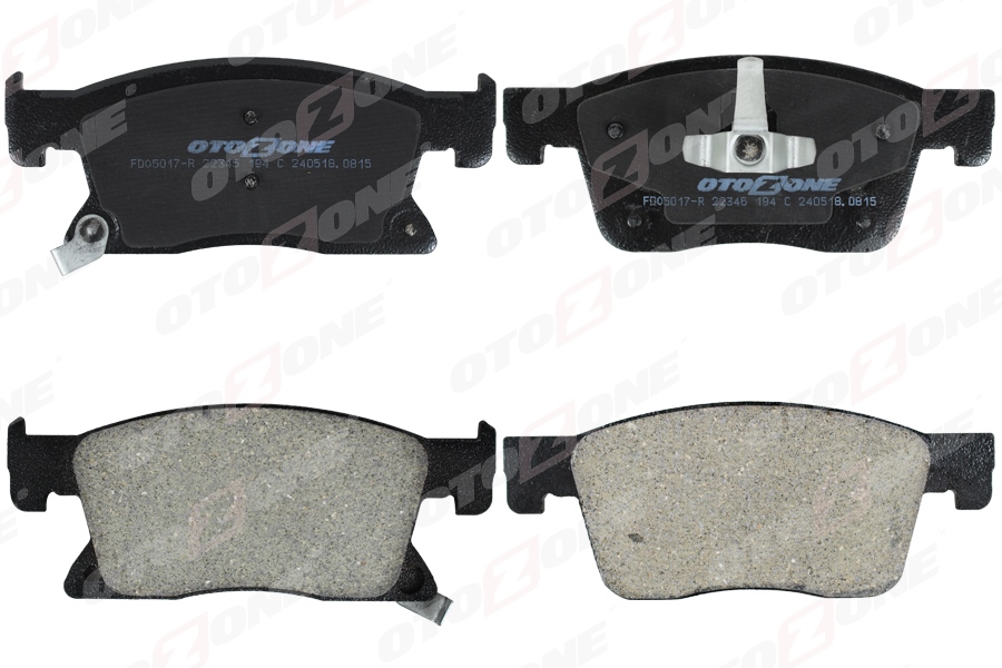 OTOZONE ÖN BALATA ASTRA K 15 22 16 inc 155.2x62.3x19.5 OEM: 13478301-95526567 - OTOZONE FDO5017-R kodlu oto yedek parça görseli