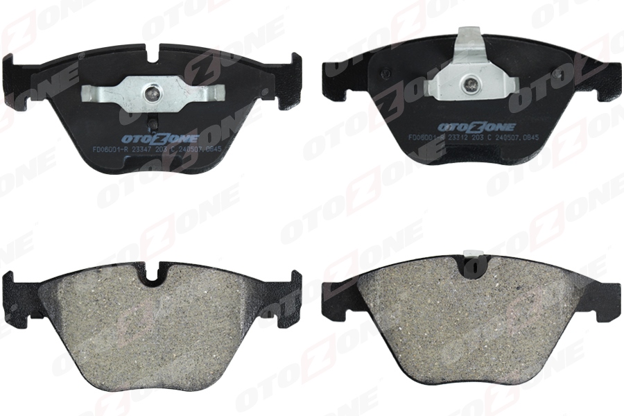 OTOZONE FREN BALATASI ON BMW E60 E61 E63 E64 E65 E66 OEM: 34116794915 - OTOZONE FDO6001-R kodlu oto yedek parça görseli