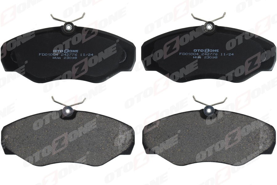 OTOZONE ÖN BALATA RENAULT TRAFIC II 01 OPEL VİVARO 01 7701054771-4106000QAE-4414519 OEM: 7701054771-4106000QAE-4414519 - OTOZONE FDO6004 kodlu oto yedek parça görseli