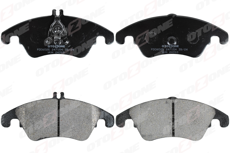 OTOZONE FREN BALATASI ON MERCEDES W204 S204 C204 C218 W212 C207 OEM: A0074207520 - OTOZONE FDO6025 kodlu oto yedek parça görseli