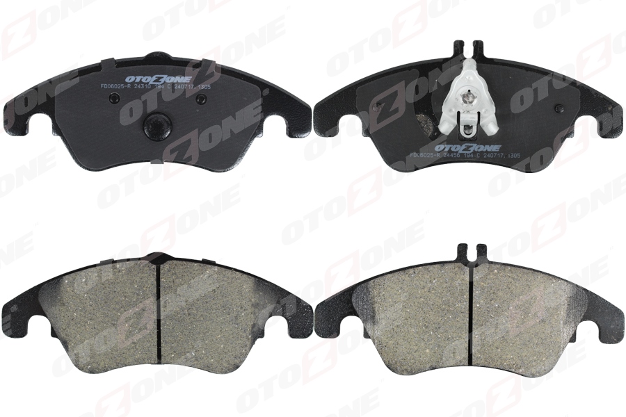 OTOZONE FREN BALATASI ON MERCEDES W204 S204 C204 C218 W212 C207 OEM: A0074207520 - OTOZONE FDO6025-R kodlu oto yedek parça görseli
