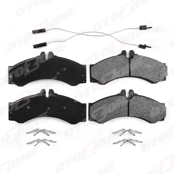 OTOZONE FREN BALATASI ON ARKA MERCEDES SPRINTER B901 B904 . VW LT 28-35-46 A0044202420-2D0698151A OEM: A0044202420-2D0698151A - OTOZONE FDO6027-R1 kodlu oto yedek parça görseli