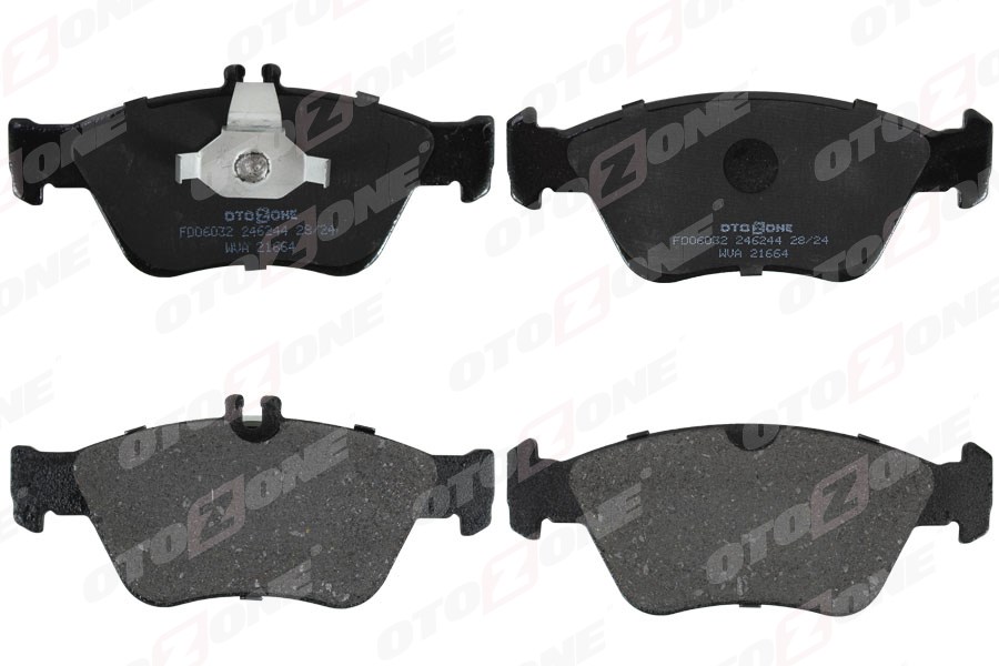 OTOZONE FREN BALATASI ON MERCEDES W202 S202 C208 W210 S210 C140 R170 A0054204720 OEM: A0054204720 - OTOZONE FDO6032 kodlu oto yedek parça görseli