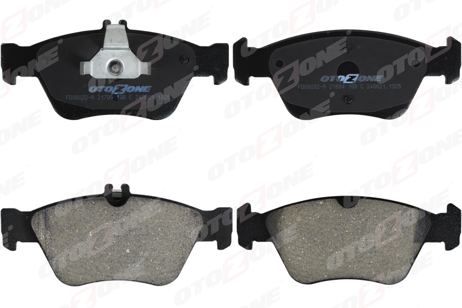 OTOZONE FREN BALATASI ON MERCEDES W202 S202 C208 W210 S210 C140 R170 OEM: A0054204720 - OTOZONE FDO6032-R kodlu oto yedek parça görseli