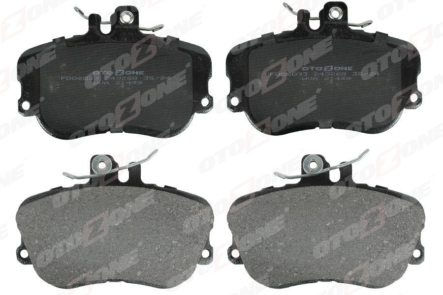 OTOZONE FREN BALATASI ON MERCEDES C-CLASS W202 S202 A0024202120 OEM: A0024202120 - OTOZONE FDO6033 kodlu oto yedek parça görseli