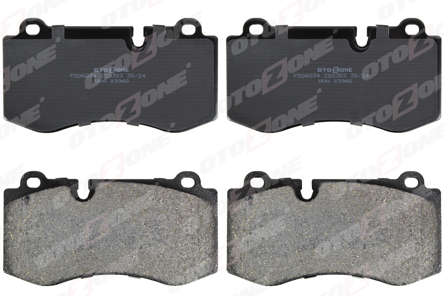 OTOZONE FREN BALATASI ON MERCEDES W211 W221 C216 R230 A0044208020 OEM: A0044208020 - OTOZONE FDO6034 kodlu oto yedek parça görseli