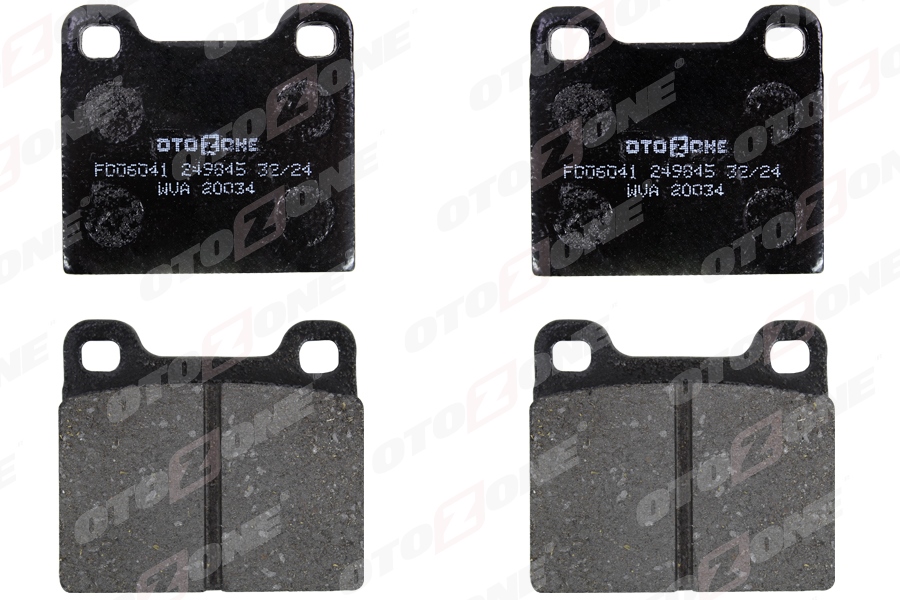 OTOZONE FREN BALATASI ON MERCEDES W108 W109 W111 W112 W114 W115 R107 A0014207720 OEM: A0014207720 - OTOZONE FDO6041 kodlu oto yedek parça görseli