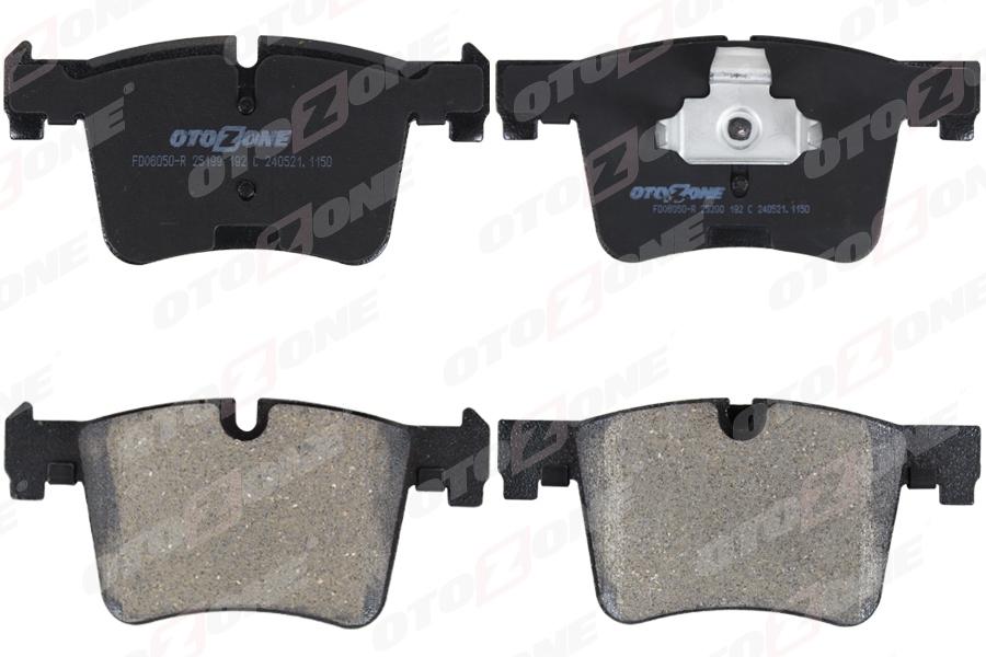 OTOZONE FREN BALATASI ON BMW F20 F21 F22 F23 F30 F31 F34 F35 F32 F33 F36 OEM: 34118855010 - OTOZONE FDO6050-R kodlu oto yedek parça görseli
