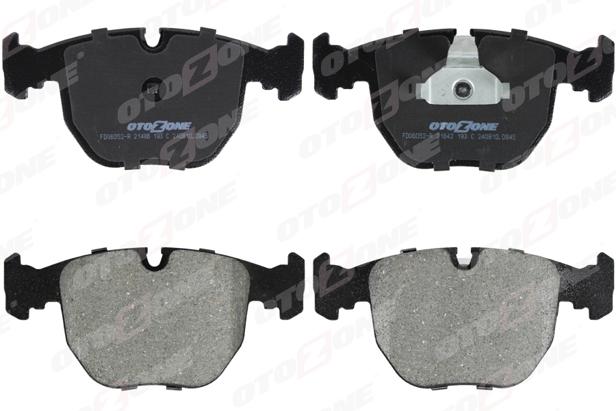 OTOZONE FREN BALATASI ON BMW E39 E38 E83 E53 OEM: 34116761252 - OTOZONE FDO6052-R kodlu oto yedek parça görseli