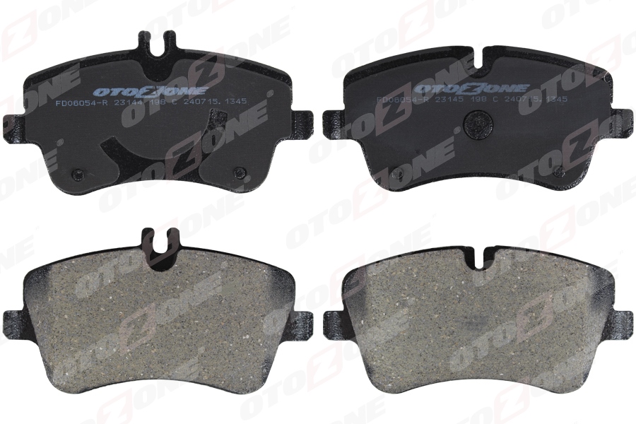 OTOZONE FREN BALATASI ON MERCEDES W202 W203 CL203 C209 R171 OEM: A0054206220 - OTOZONE FDO6054-R kodlu oto yedek parça görseli