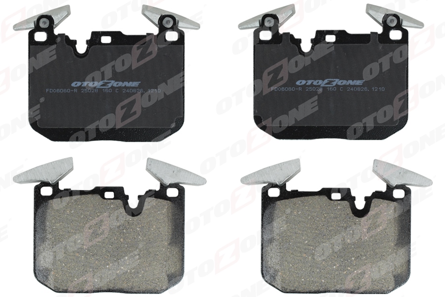 OTOZONE FREN BALATASI ON BMW F20 F21 F22 F23 F30 F31 F32 F33 F34 F36 OEM: 34116878876 - OTOZONE FDO6060-R kodlu oto yedek parça görseli