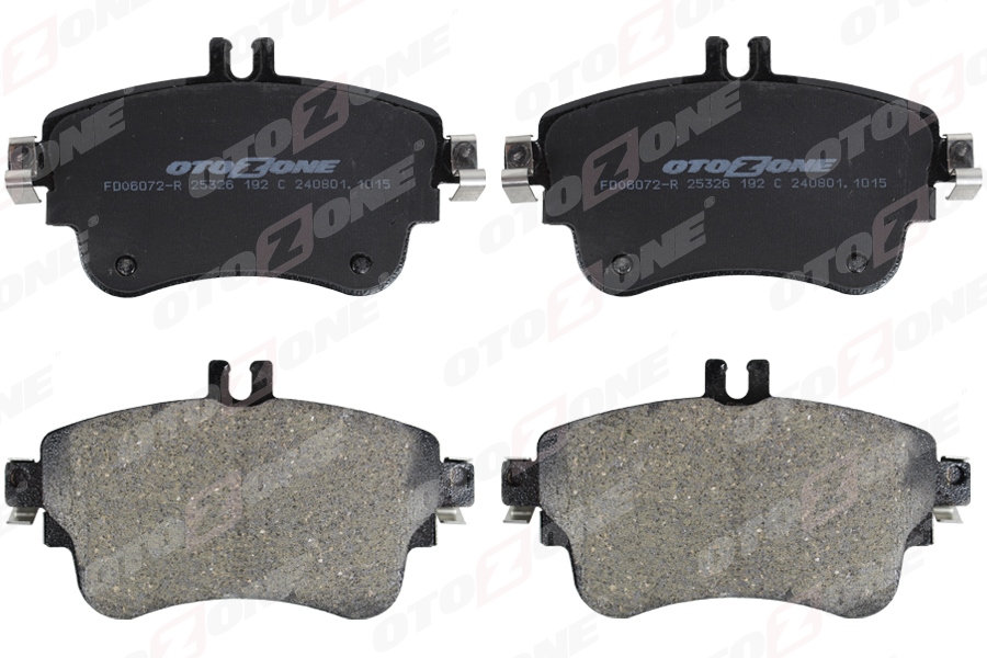 OTOZONE FREN BALATASI ON MERCEDES W176 W246 C117 OEM: A0084200420 - OTOZONE FDO6072-R kodlu oto yedek parça görseli