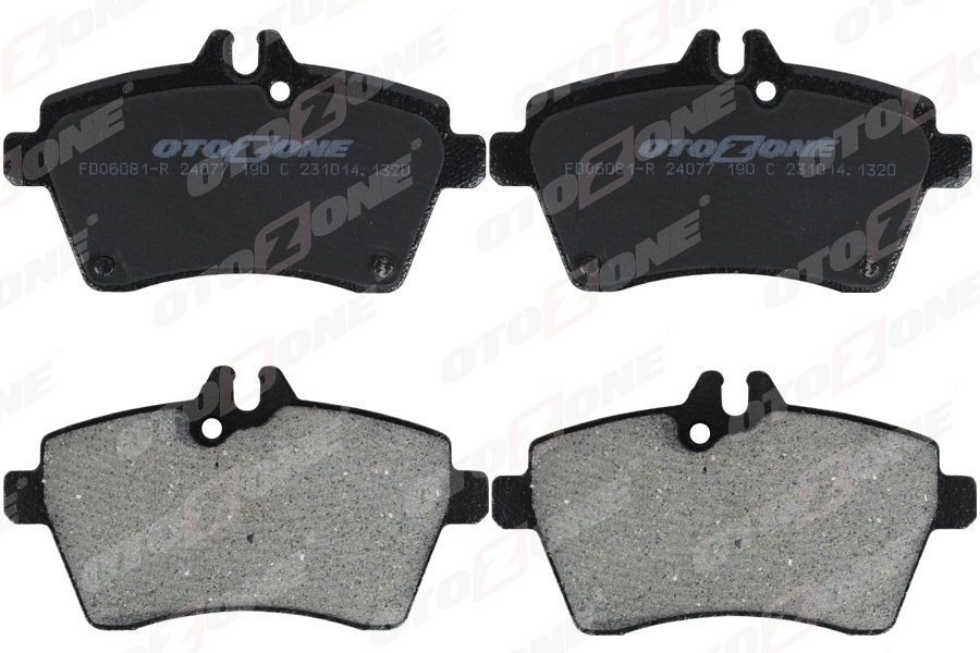 OTOZONE FREN BALATASI ON MERCEDES W169 W245 OEM: A1694202020 - OTOZONE FDO6081-R kodlu oto yedek parça görseli