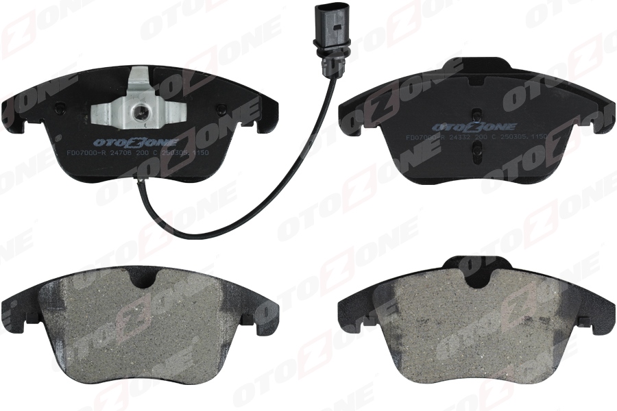 OTOZONE ÖN BALATA AUDI A4 - A5 09 GDB1814 OEM: 8K0698151A-8K0698151F-WVA24705 - OTOZONE FDO7000-R kodlu oto yedek parça görseli