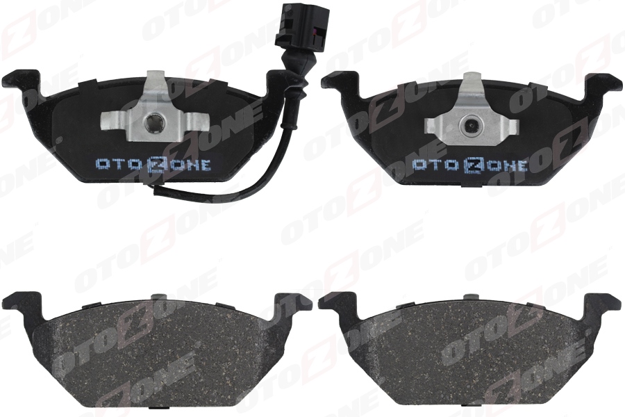 OTOZONE ÖN BALATA FİŞLİ KÜÇÜK GOLF4-GOLF5-JETTA-BORA-POLO-A3-LEON 97 GDB1386 OEM: 1J0698151G-1K0698151F-6R0698151A - OTOZONE FDO7003 kodlu oto yedek parça görseli