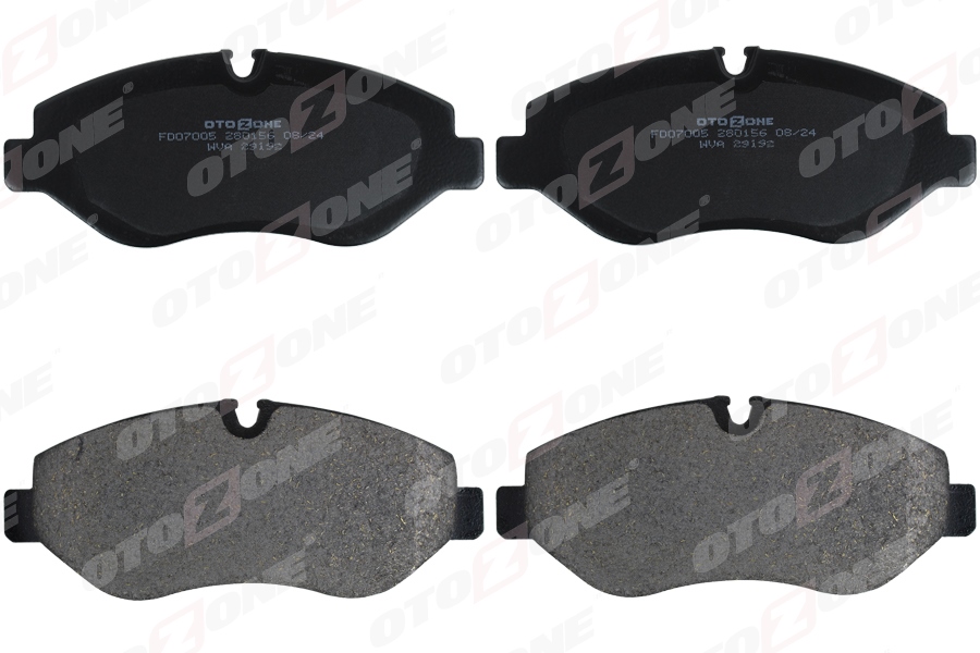 OTOZONE FREN BALATASI ON MERCEDES W639 W447 B906 . VW CRAFTER 30-35-50 A0044208320-2E0698151 OEM: A0044208320-2E0698151 - OTOZONE FDO7005 kodlu oto yedek parça görseli