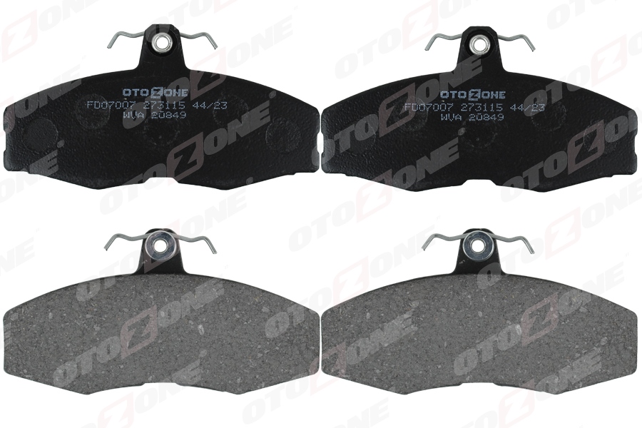 OTOZONE ÖN BALATA FAVORIT 88-92 GDB473 115430280-87BX2K021AA-WVA20861 OEM: 115430280-87BX2K021AA-WVA20861 - OTOZONE FDO7007 kodlu oto yedek parça görseli