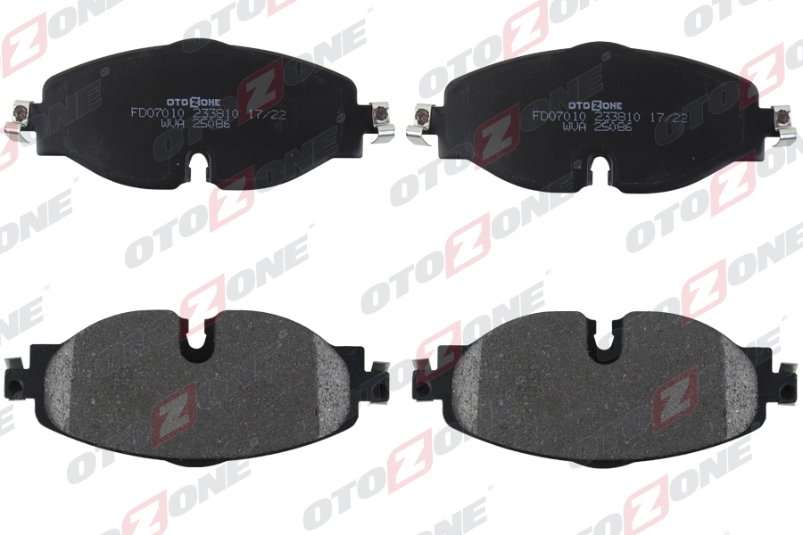 OTOZONE ÖN BALATA GOLF7-A3-LEON-TIGUAN-PASSAT-OCTAVIA-SUPERB 12 GDB1956 FİŞSİZ OEM: 8V0698151-2K5698151-5Q0698151B - OTOZONE FDO7010 kodlu oto yedek parça görseli