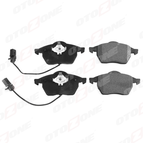 OTOZONE ÖN BALATA FİŞLİ BÜYÜK TİP PASSAT-A4-A6 97-04 GDB1307 OEM: 4B0698151E-4B0698151K-4B0698151AB - OTOZONE FDO7013-R1 kodlu oto yedek parça görseli