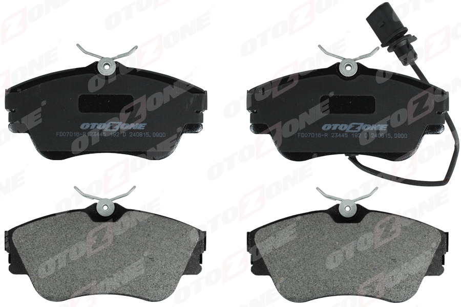 OTOZONE ÖN BALATA FİŞLİ TRANSPORTER T4 -CARAVELLA 90-4.03 GDB1367 OEM: 7D0698151B-7D0698151G - OTOZONE FDO7016-R kodlu oto yedek parça görseli