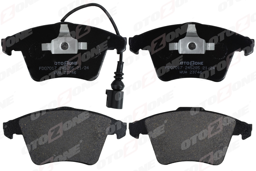 OTOZONE ÖN BALATA FİŞLİ TRANSPORTER T5 16 JANT YM KALIN 03 GDB1555 OEM: 7H0698151-7H0698151B - OTOZONE FDO7017 kodlu oto yedek parça görseli