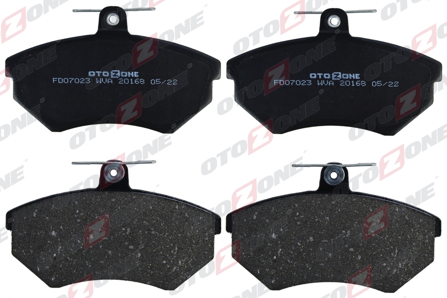 OTOZONE ÖN FREN BALATASI GOLF3-POLO CLASSIC-CORDOBA 1991 6N0698151B-1HM698151A-357698151E OEM: 6N0698151B-1HM698151A-357698151E - OTOZONE FDO7023 kodlu oto yedek parça görseli