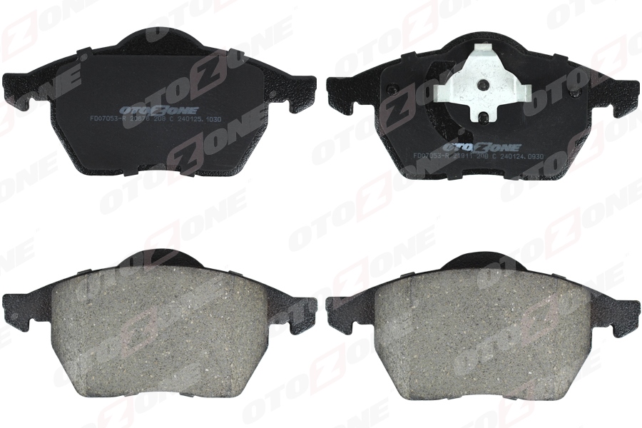 OTOZONE AUDI A3-TT-SEAT IBIZA III-LEON-TOLEDO II-VW BORA I-GOLF III-PASSAT-POLO IV-PENTO ÖN BALATA OEM: 1J0698151K - OTOZONE FDO7053-R kodlu oto yedek parça görseli