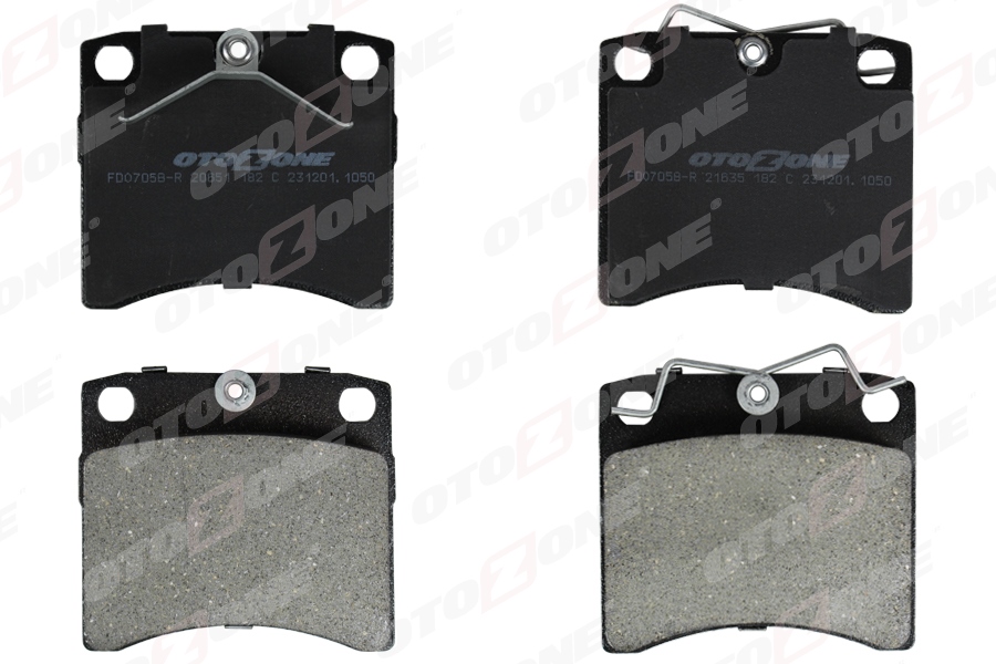 OTOZONE VW CALİFORNIA T4-TRANSPORTER IV ÖN BALATA OEM: 701698151A - OTOZONE FDO7058-R kodlu oto yedek parça görseli