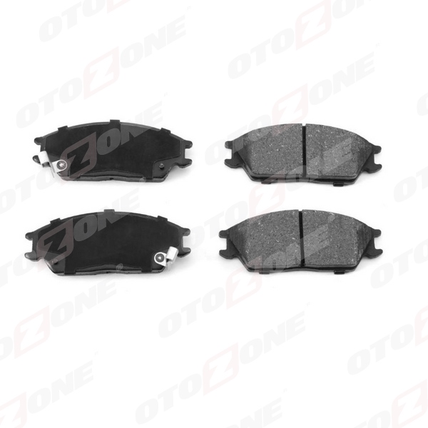 OTOZONE ÖN BALATA HYUNDAI GETZ 1.1L 1.3L 1.4L benzinli 1.5L CRDi dizel 02-09 / ACCENT 1.3L 1.5L 1.6L SACLI 581011CA10-5810122A10-5810124C00 OEM: 581011CA10-5810122A10-5810124C00 - OTOZONE FDO8000-R1 kodlu oto yedek parça görseli