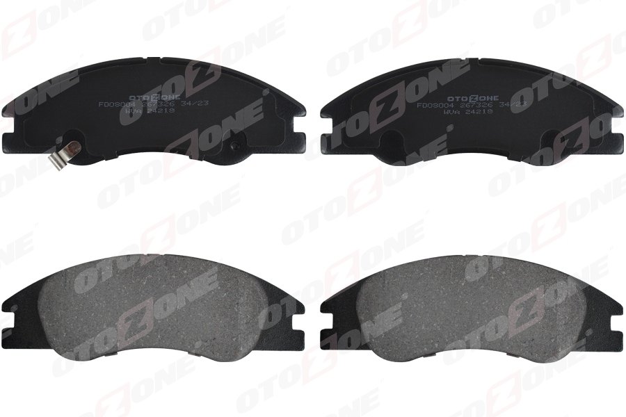 OTOZONE ÖN BALATA KIA CERATO II/SPECTRA FE22/FE24 1.6-1.8-2.0-1.5CRDI 08 GDB3367 OEM: 581012FA10-581012FA20-WVA24218 - OTOZONE FDO8004 kodlu oto yedek parça görseli