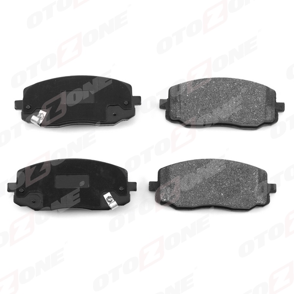 OTOZONE ÖN FREN BALATA HYUNDAI i10 1.1L CRDI 08- / KIA PICANTO 1.0L 1.1L 04-11 581010XA10-581010XA01 OEM: 581010XA10-581010XA01 - OTOZONE FDO8009-R kodlu oto yedek parça görseli