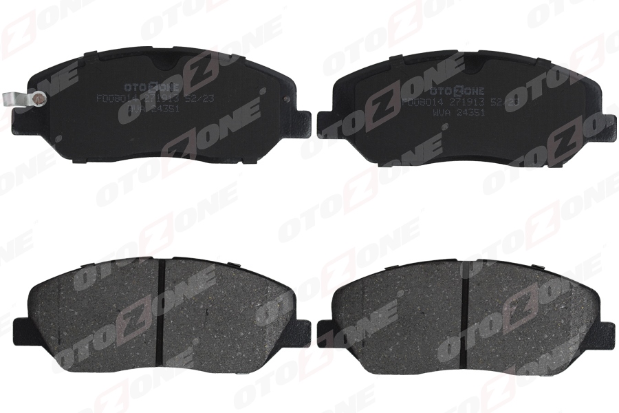 OTOZONE ÖN BALATA SANTAFE 2.2CRDİ-2.2CRDİ 4X4-2.2 CRDİ GLS-2.2CRDİ GLS 4X4 GDB3418 OEM: 581012BA10-581012PA70-WVA24351 - OTOZONE FDO8014 kodlu oto yedek parça görseli