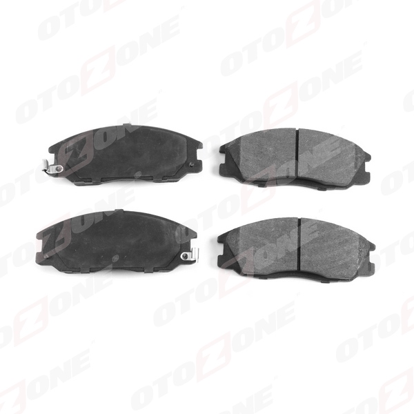 OTOZONE ÖN FREN BALATA HYUNDAI STAREX 2.5L D4CB LİBERO 01- / H-1 2.5L D4CB CRDi 140hp 06- / SANTAFE 2.0L 581013AA20-5810126A30 OEM: 581013AA20-5810126A30 - OTOZONE FDO8020-R kodlu oto yedek parça görseli