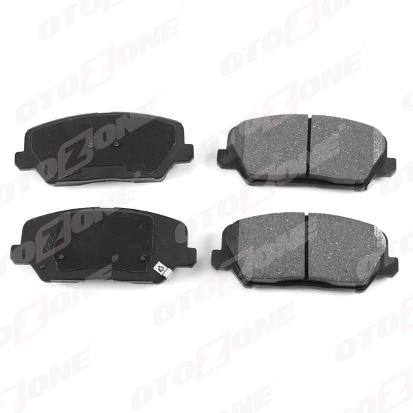 OTOZONE ÖN FREN BALATA HYUNDAI İ30 1.6L G4FD GDİ GAMMA 140hp 11- 1.4L 1.6L CRDi DİZEL 12- / KIA CEED 1. 581012VA70-58101A6A20-58101A7A20 OEM: 581012VA70-58101A6A20-58101A7A20 - OTOZONE FDO8022-R kodlu oto yedek parça görseli