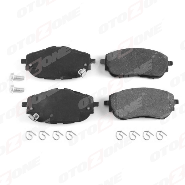 OTOZONE ÖN FREN BALATA TOYOTA AURIS. COROLLA 1.33L 1.6L 1NR-FE 1ZR-FAE NRE180 ZRE181 ZRE185 12- / 1.4L 1ND- 0446502390-0446502391-WVA25699 OEM: 0446502390-0446502391-WVA25699 - OTOZONE FDO9003-R kodlu oto yedek parça görseli