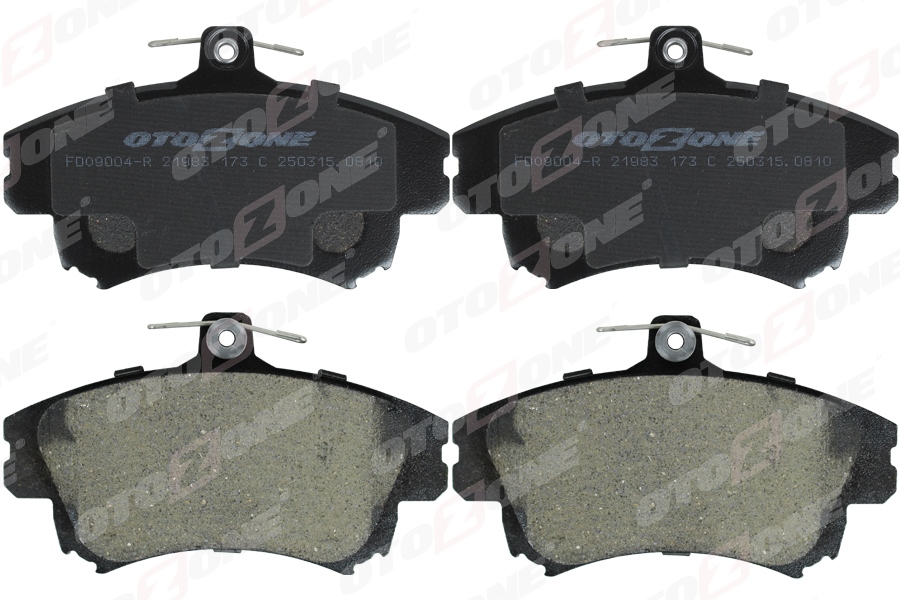 OTOZONE ÖN BALATA CARISMA 1995-2006 COLT 1.5 2004-2012 VOLVO S40 1.6-1.8-1.9-2.0-2.0T 1995-2004 OEM: 30630612-30850976-30769199 - OTOZONE FDO9004-R kodlu oto yedek parça görseli