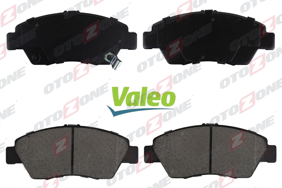 OTOZONE ÖN FREN BALATA BÜYÜK TİP HONDA CIVIC 1.6L B16A2 VTEC 16v 160hp EK 96-98 / 1.4L D14 3 kapı - H/B ES 01-05 OEM: 45022SR3V01-45022S5AG01-45022S5AE50 - OTOZONE FDO9006 kodlu oto yedek parça görseli