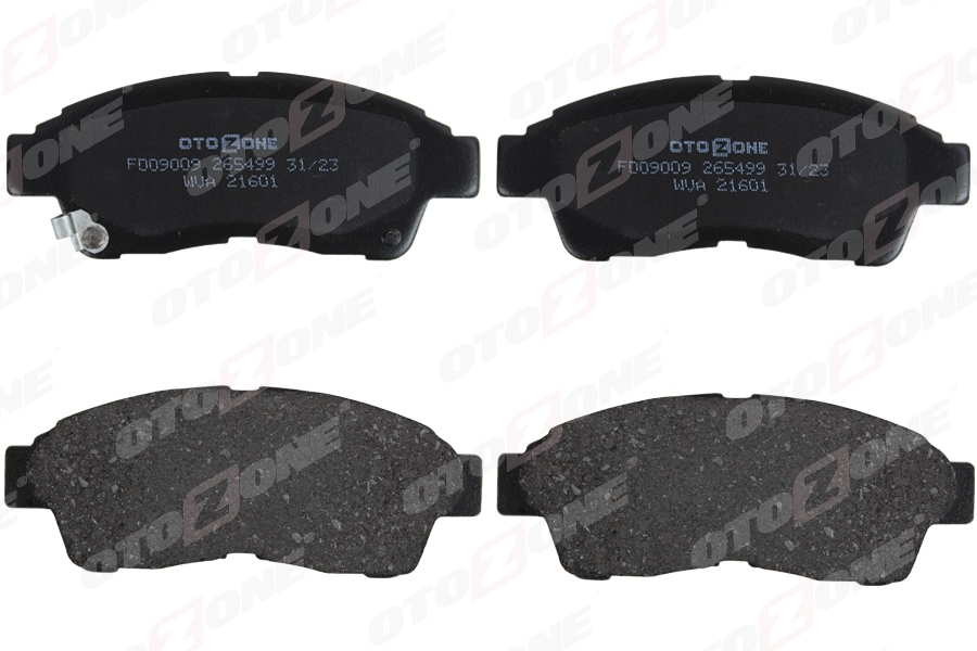 OTOZONE ÖN BALATA COROLLA 92-97 CARINA 93-97 RAV4 2.0 94-00 CAMRY 2.2 92-01 GDB1143 0446533020-0446533040-WVA21601 OEM: 0446533020-0446533040-WVA21601 - OTOZONE FDO9009 kodlu oto yedek parça görseli