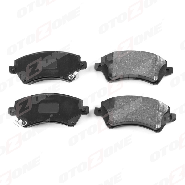 OTOZONE ÖN FREN BALATA TOYOTA COROLLA 1.4L 1.6L 4ZZ-FE 3ZZ-FE ZZE120 ZZE121 VVTi 02-06 / 1.4L 1NDTV NDE120 0 0446502061-0446502130-04465YZZDC OEM: 0446502061-0446502130-04465YZZDC - OTOZONE FDO9010-R kodlu oto yedek parça görseli